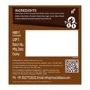 MuscleBlaze High Protein Oats Dark Chocolate 1 kg - back of pack