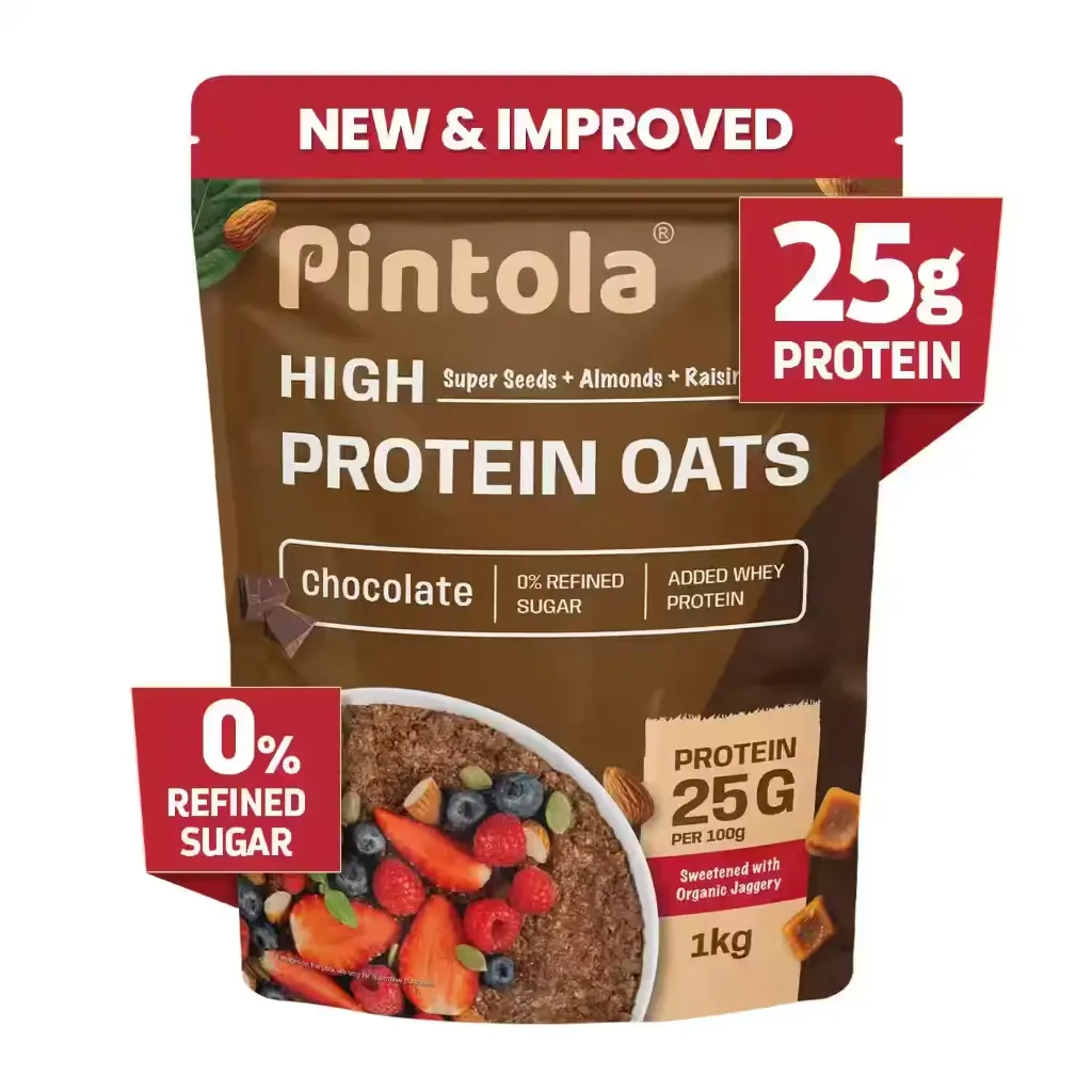 Pintola High Protein Oats (Chocolate, 1 kg)