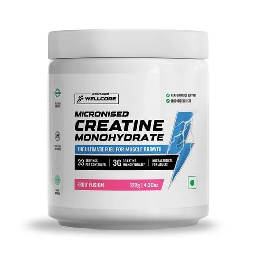 Wellcore Creatine Monohydrate (Fruit Fusion, 122 gm)
