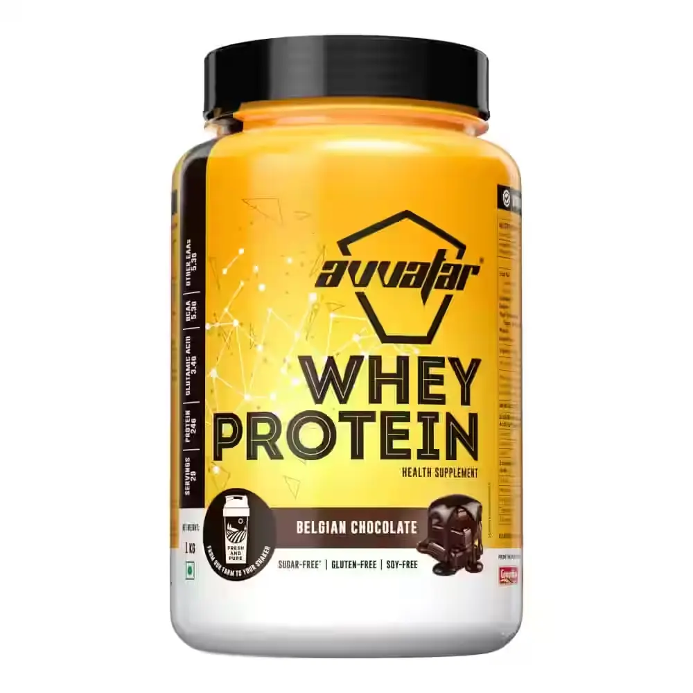 Avvatar Whey Protein (Belgian Chocolate, 1 kg)