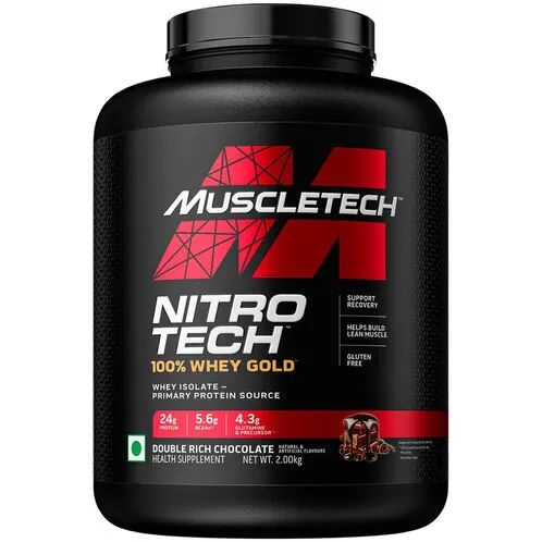 MuscleTech NitroTech 100% Whey Gold 2 kg (Double Rich Chocolate)
