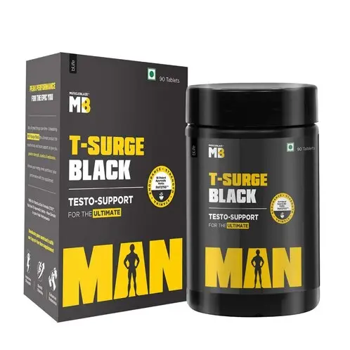 MuscleBlaze T-Surge Black Test Booster