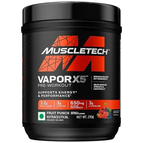 MuscleTech Vapor X5 Pre-Workout (Fruit Punch)