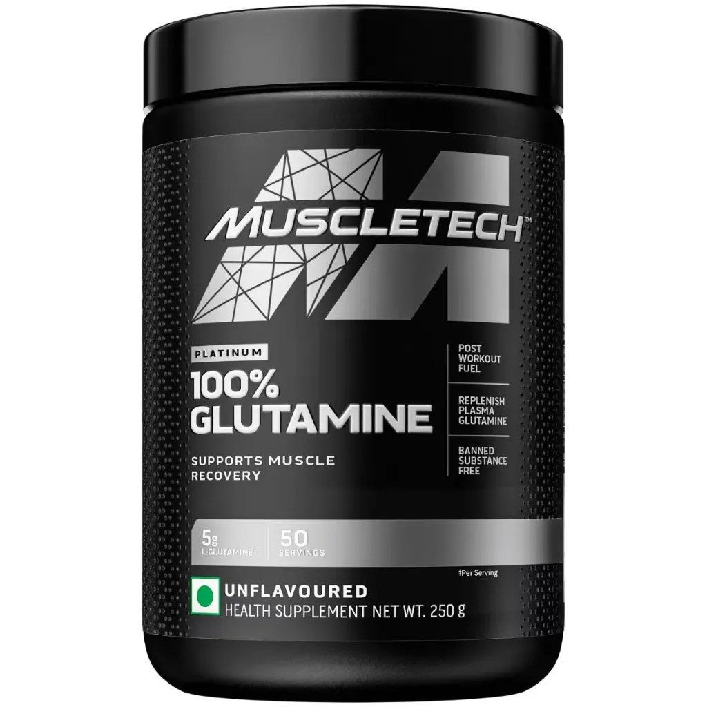 MuscleTech Platinum Glutamine Unflavoured (Unflavoured)