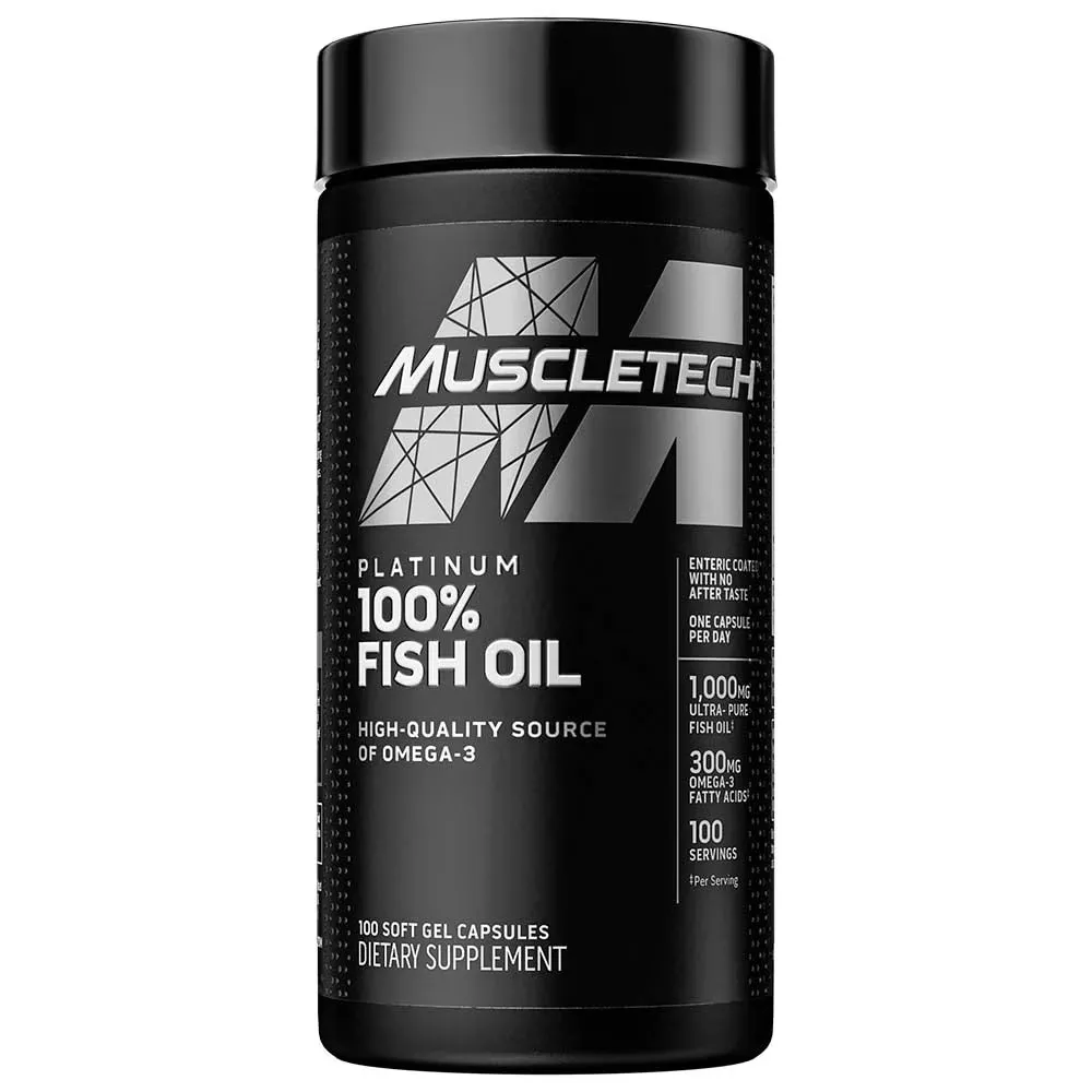 MuscleTech Platinum Fish Oil (100 softgels)