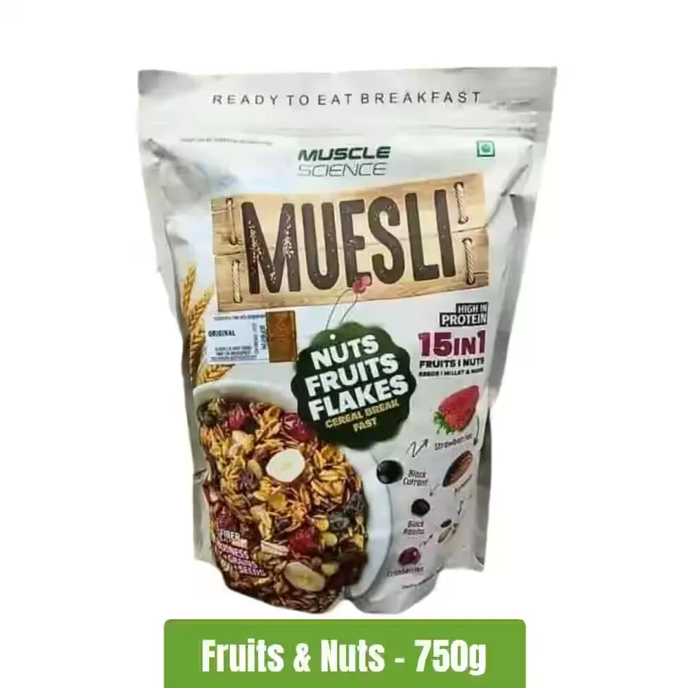 Muscle Science Muesli (Fruits & Nut)