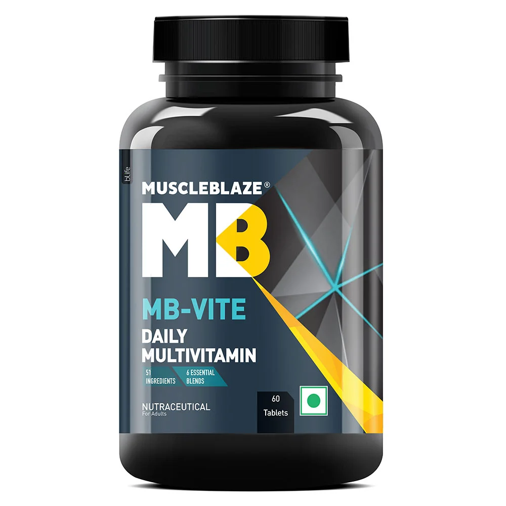 MuscleBlaze Multivitamin (60 tablets)
