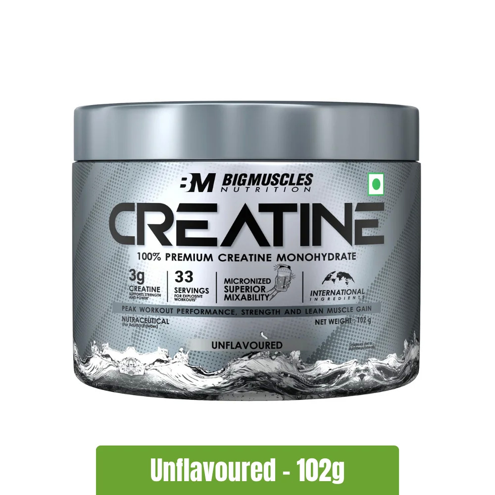 Big Muscles Creatine Monohydrate (Unflavoured)