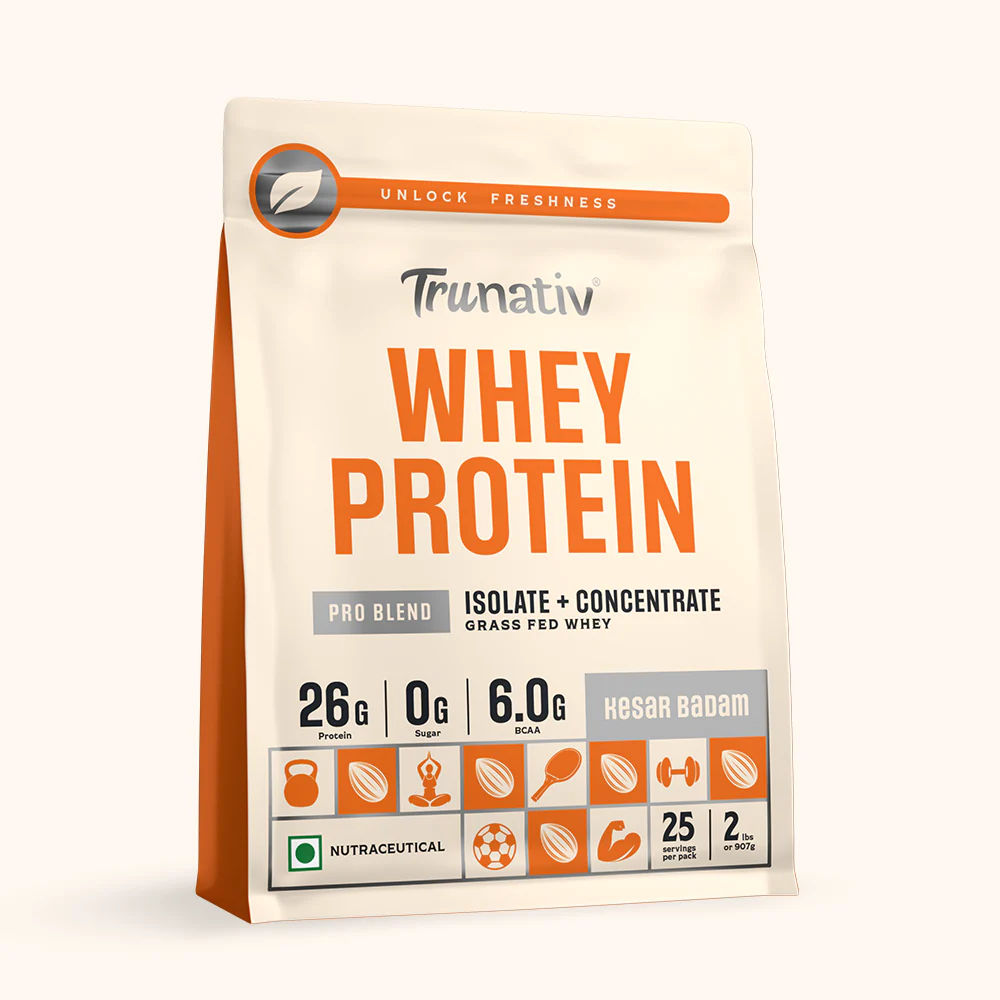 TruNativ Whey Protein (Pro Blend) (Mango, 907 gm)