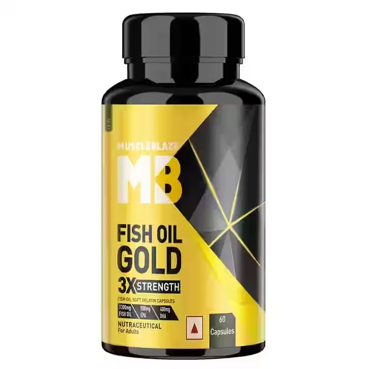 MuscleBlaze Fish Oil Gold