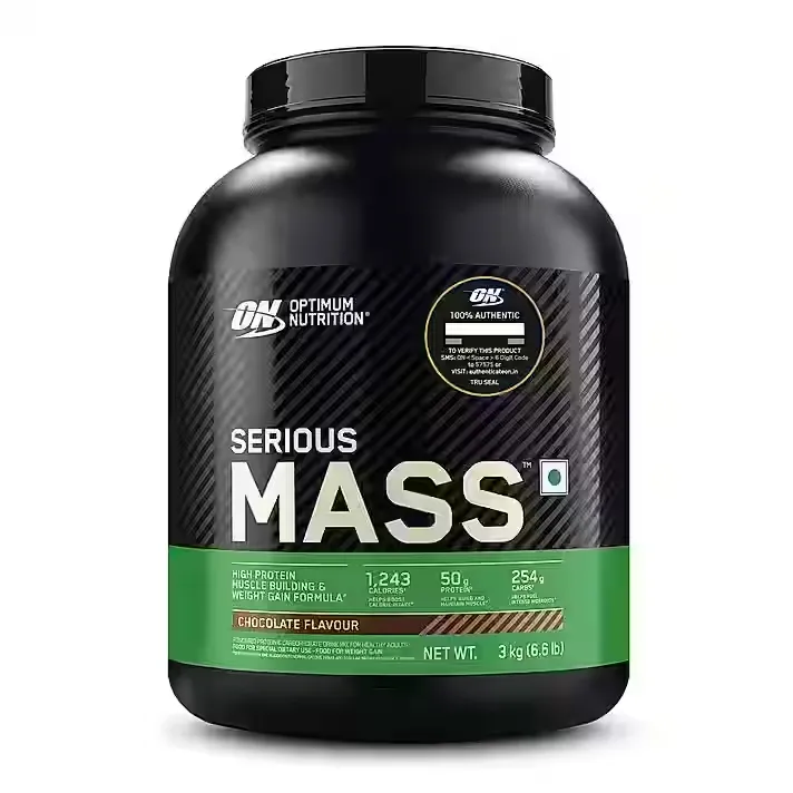 Optimum Nutrition Serious Mass Gainer (Chocolate, 3 kg)