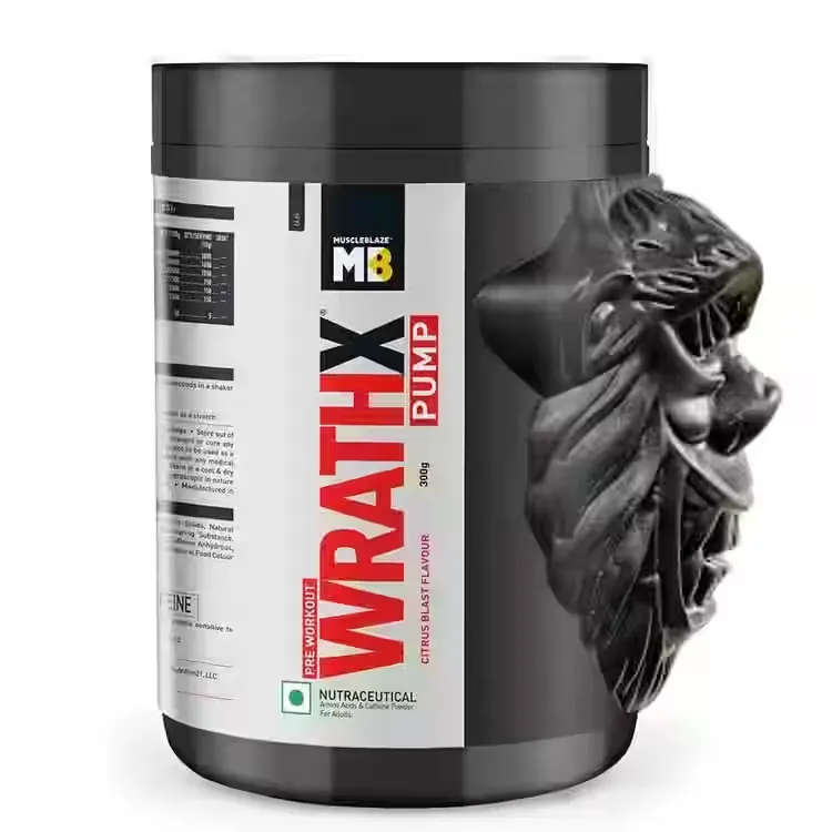 MuscleBlaze WrathX Pump Pre-Workout - 30 Servings