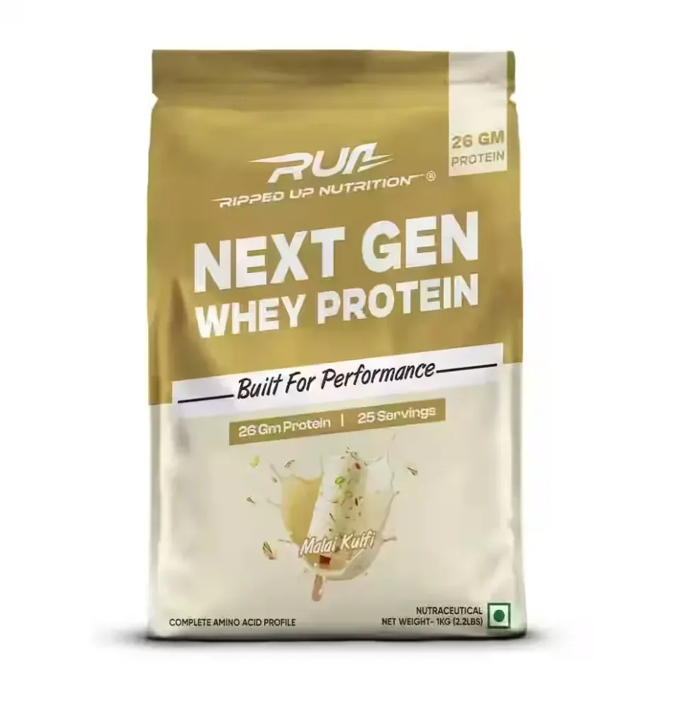 Run next gen whey protein (Malai Kulfi)