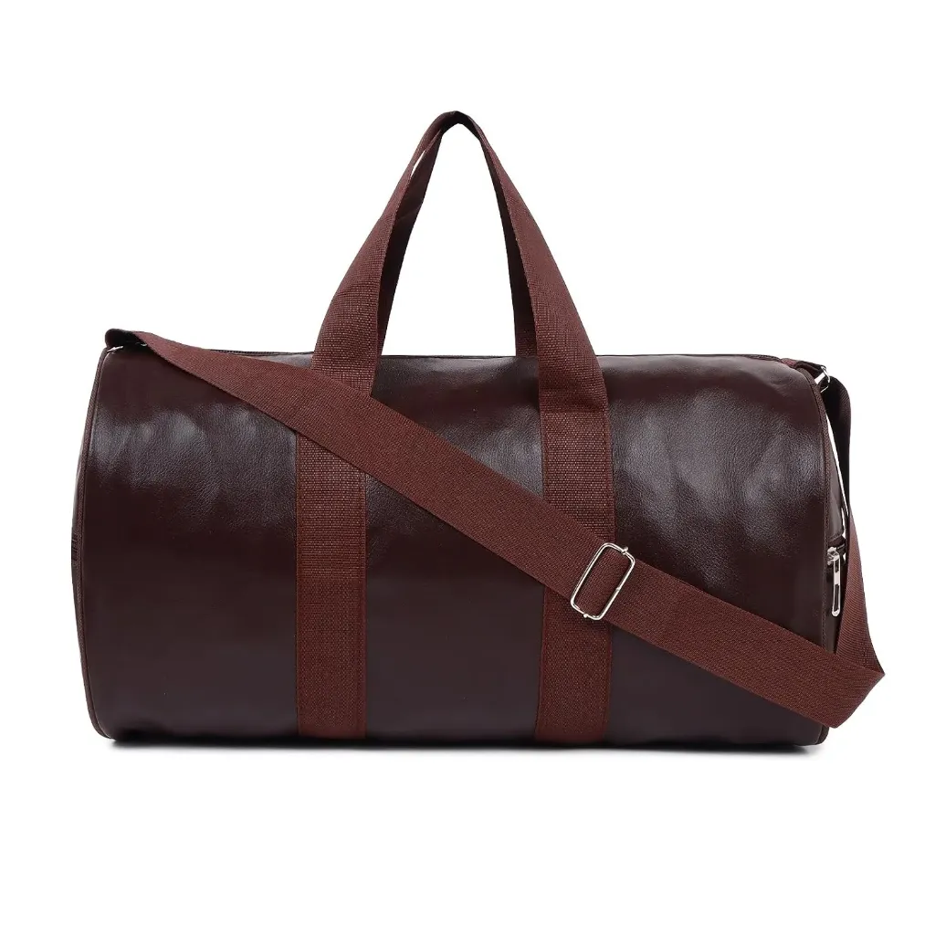 Fast & up leather gym bag