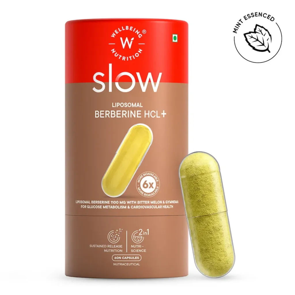 Wellbeing nutrition liposomal berberine hcl+