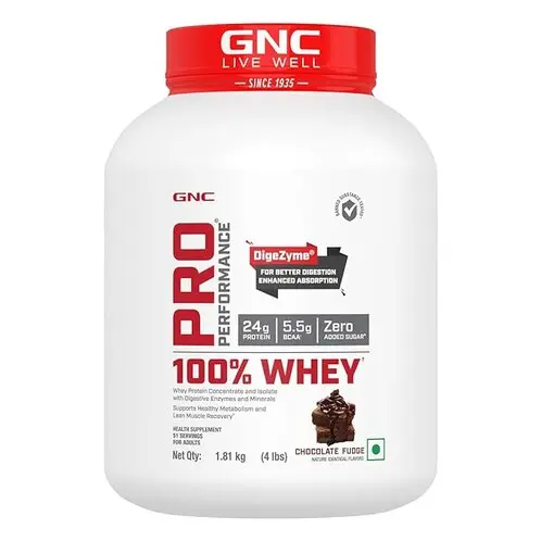 GNC Pro Performance 100% Whey Protein (Cookies & Cream, 1.81 kg)