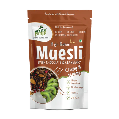 Health Ninja High Protein Muesli (Dark Chocolate)