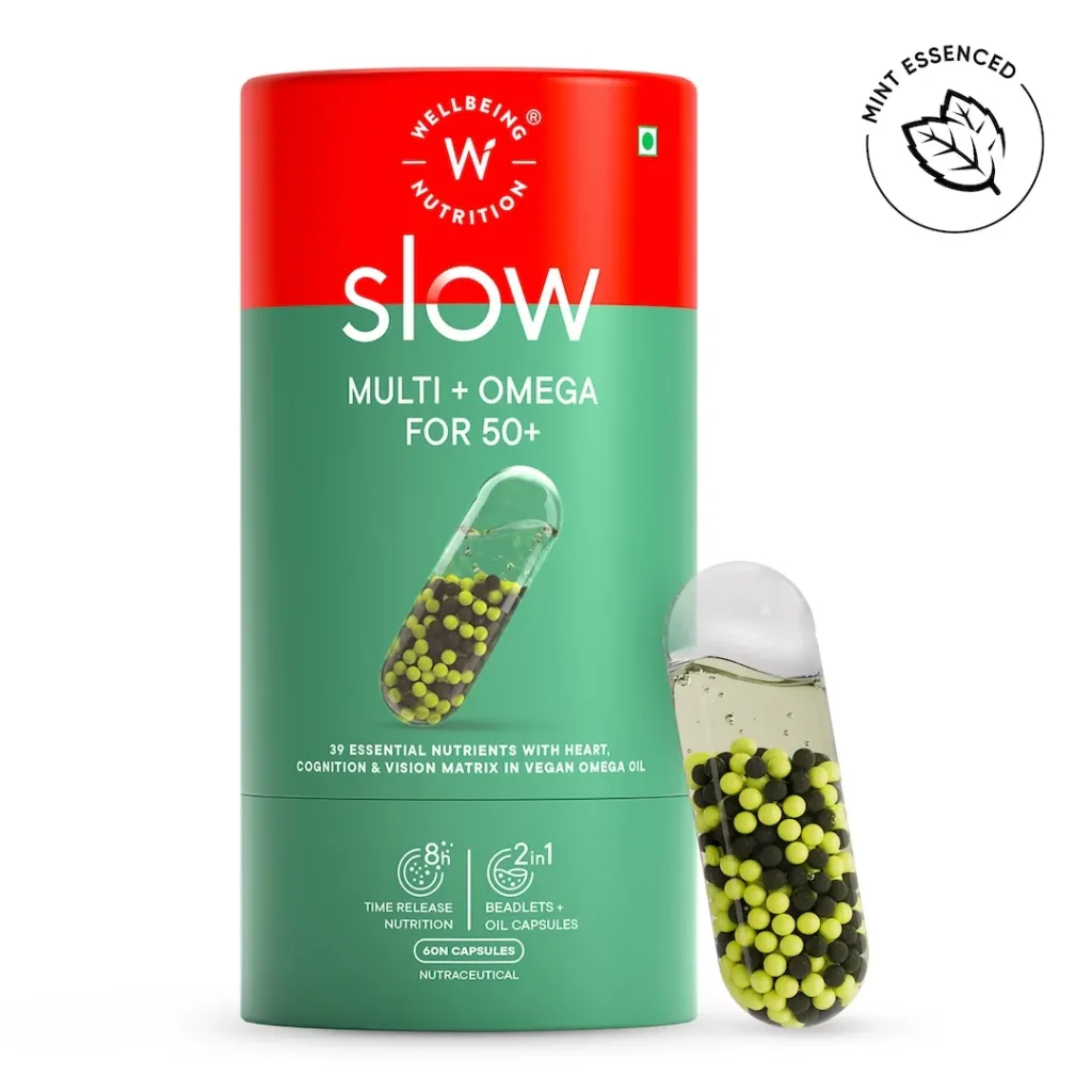 Wellbeing nutrition multi+omega for 50