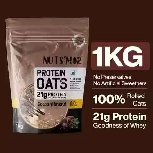 Nuts' mor protein oats (Birthday Cake)